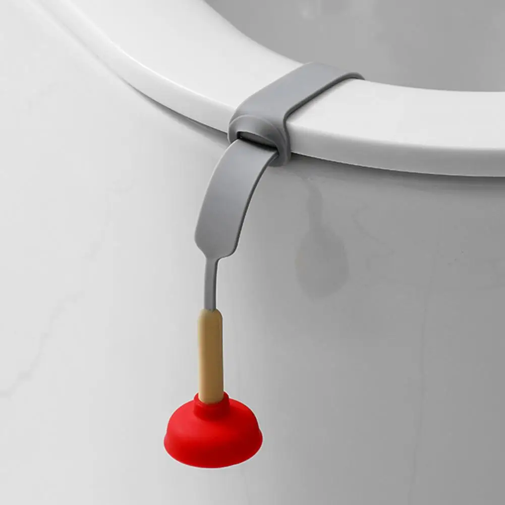 Adhesive Toilet Seat Handle Hygienic Bathroom Accessory Silicone Toilet Seat Lifter Handle No Touch Bathroom Cover for Elderly