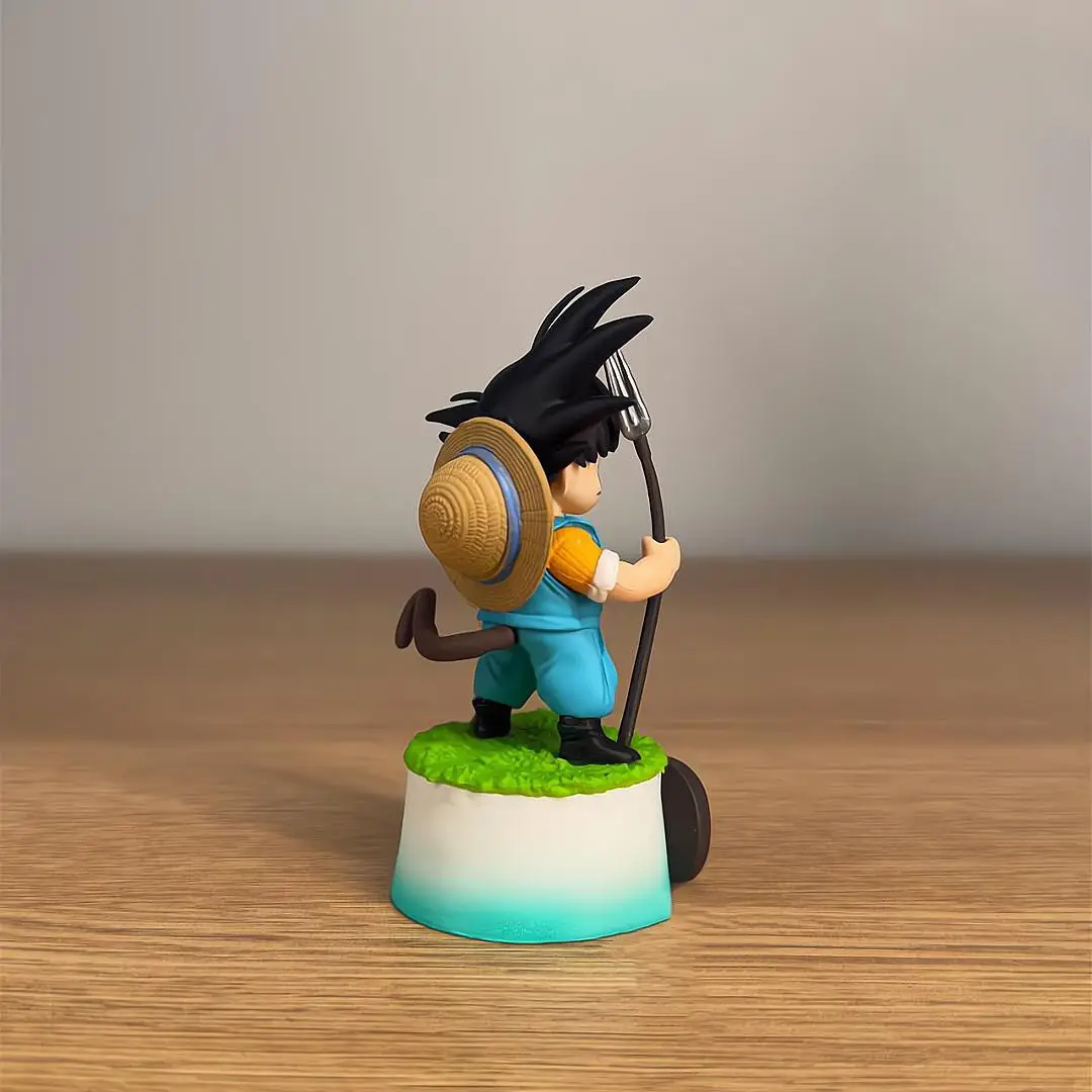 زخرفة نموذج تمثال Wukong المحيطي من الرسوم المتحركة Dragon Ball، هدية عيد ميلاد للأولاد، ديكور سطح المكتب كهدية تذكارية #5