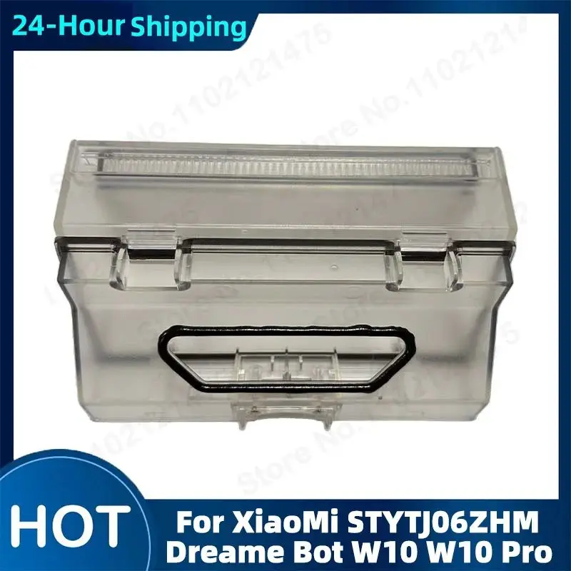صندوق مزبلة مع ملحقات مرشح لشاومي STYTJ06ZHM Dreame Bot W10 Pro روبوت ذاتي التنظيف أجزاء صندوق الغبار الممسحة