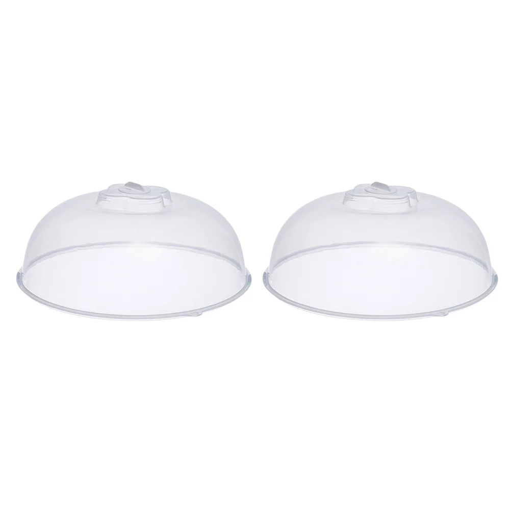 

2 Pcs Food Cover Foldable Dining Table Cheese Bread Covers Pp Plastic Protective Meal Vegetable