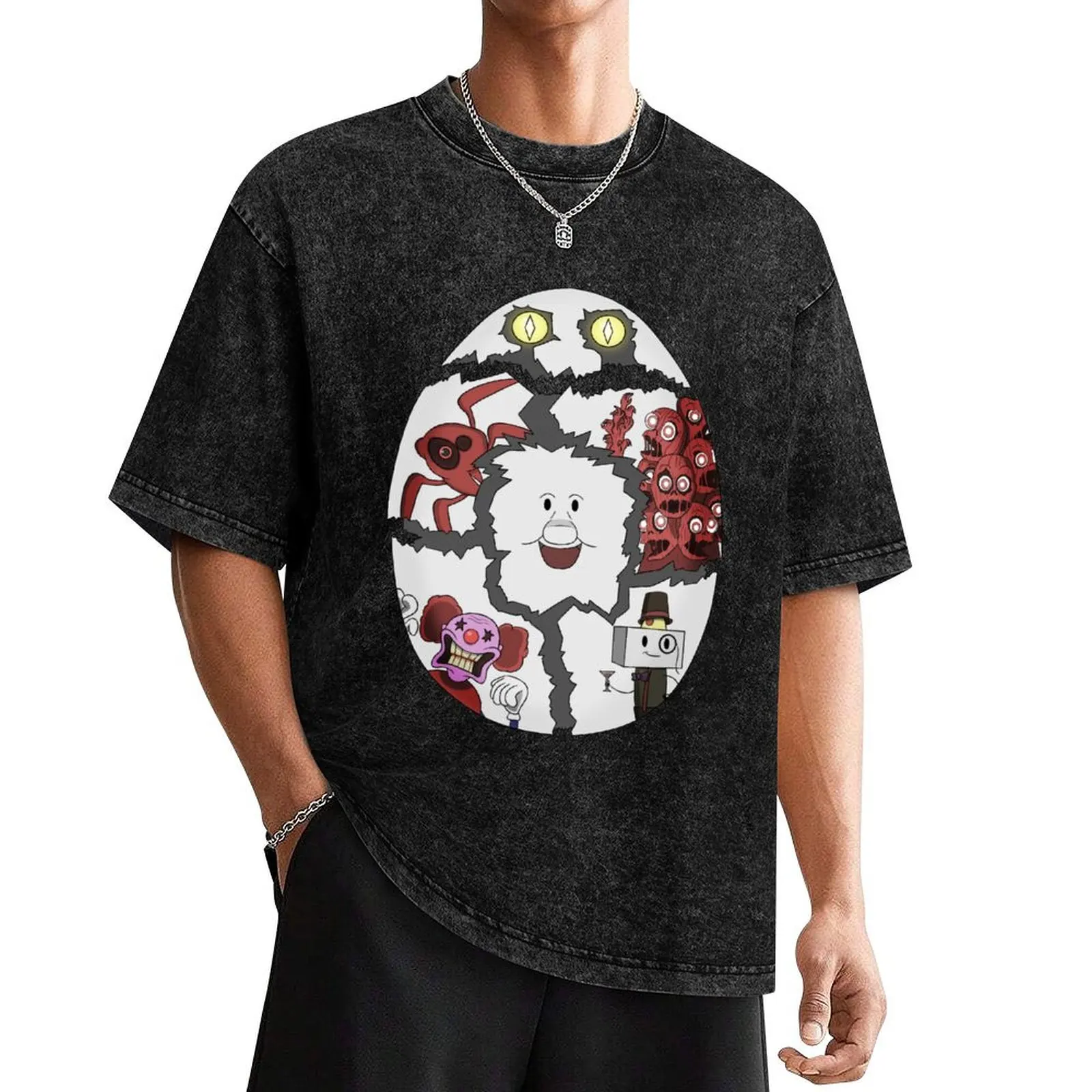 Flumpty and Friends - One Night at Flumpty's T-Shirt hippie clothes anime figures plus size tops mens shirts graphic tee
