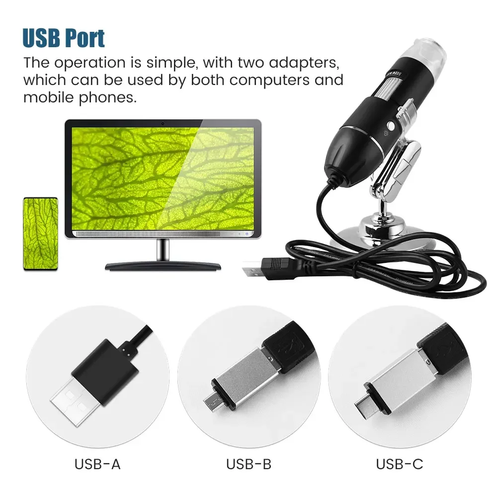 USB-スキンアナライザー,プロの顔の皮の診断機,電子機器,頭皮,美容機器