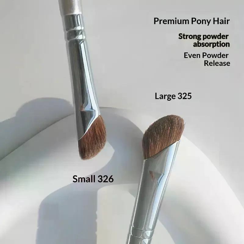 /YOV/Sickle Shaped Nasal Shadow Brush Soft Bristles For Daily Professional Makeup Use Beauty Tool 2Pcs