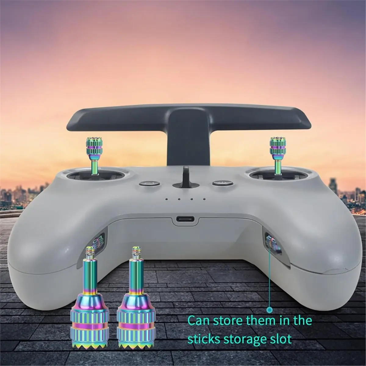 DT75BG 4PCS Metal Control Joys - Drone Control Stick review and price