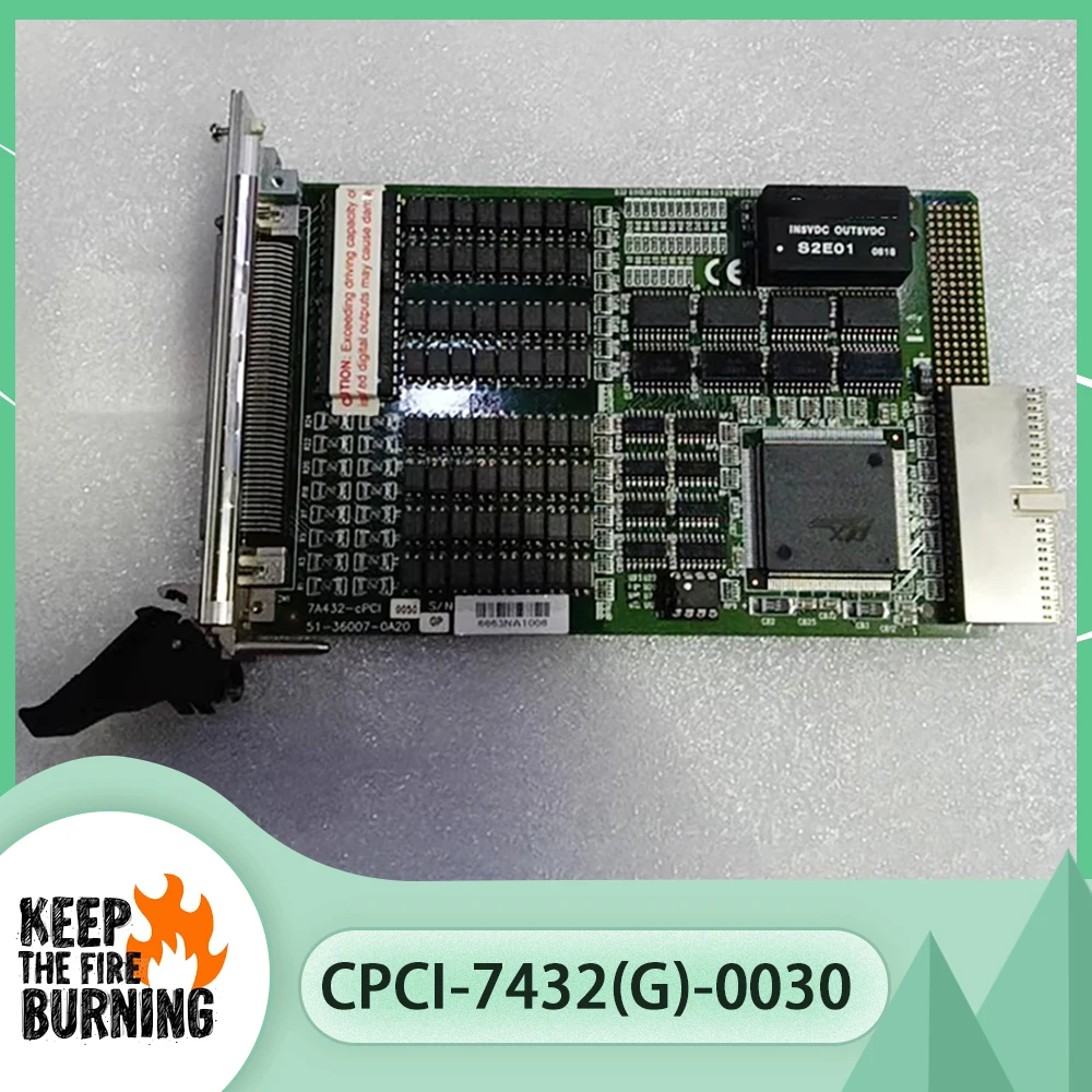 

cPCI-7432(G)-0030 For ADLINK Data Acquisition Card 51-36007-0A20 7A432-cPCI