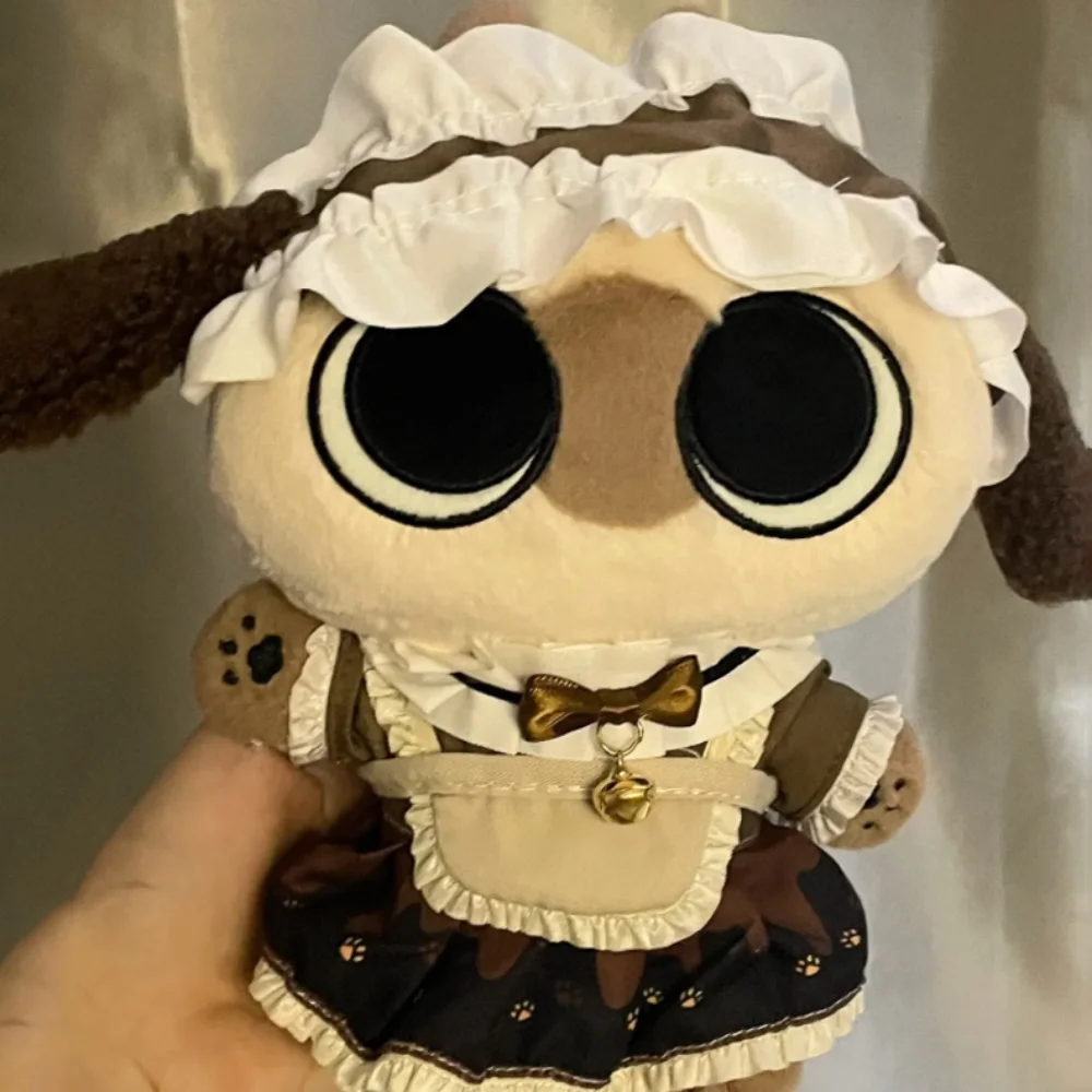 1 set Rabbit Set 20cm Cotton Clothes Cat Paw Lolita Dress Cotton 's Clothes Mini Fashion Clothes Children's Gift