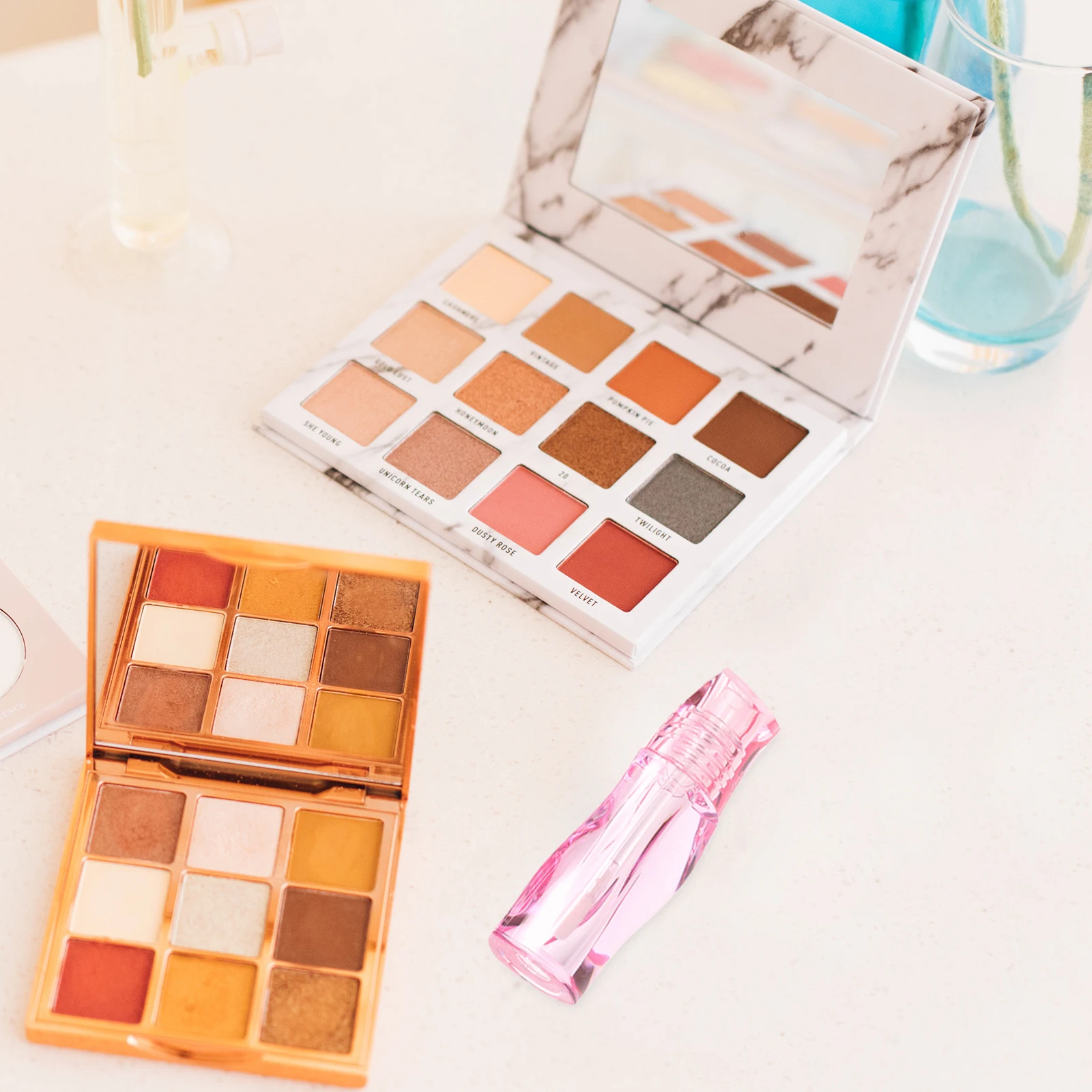 2 tubi per lucidalabbra vuoti twist-up a parete spessa tubo di plastica semitrasparente per rossetto fai da te bottiglia quadrata per olio per labbra riutilizzabile