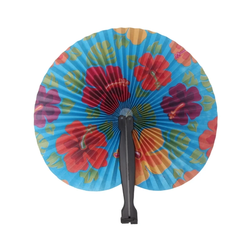 Hand Held Foldable Paper Fan For Children Themed Party Decoration Portable Fan M07 22