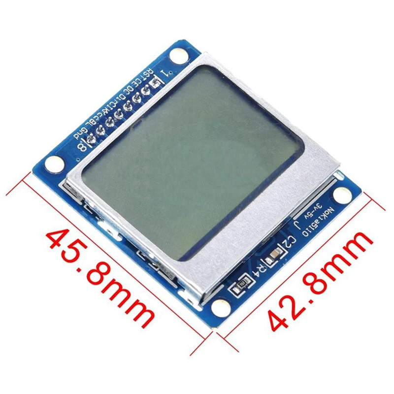 1 Piece New Module White backlight 84*48 84x84 LCD adapter PCB for Nokia 5110