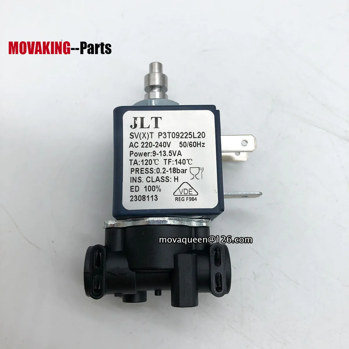 Coffee Maker Accessories AC220V JLT SV(X)T P3T09225L20 Water Valve Solenoid Valve For Delonghi Espresso Machine Replace