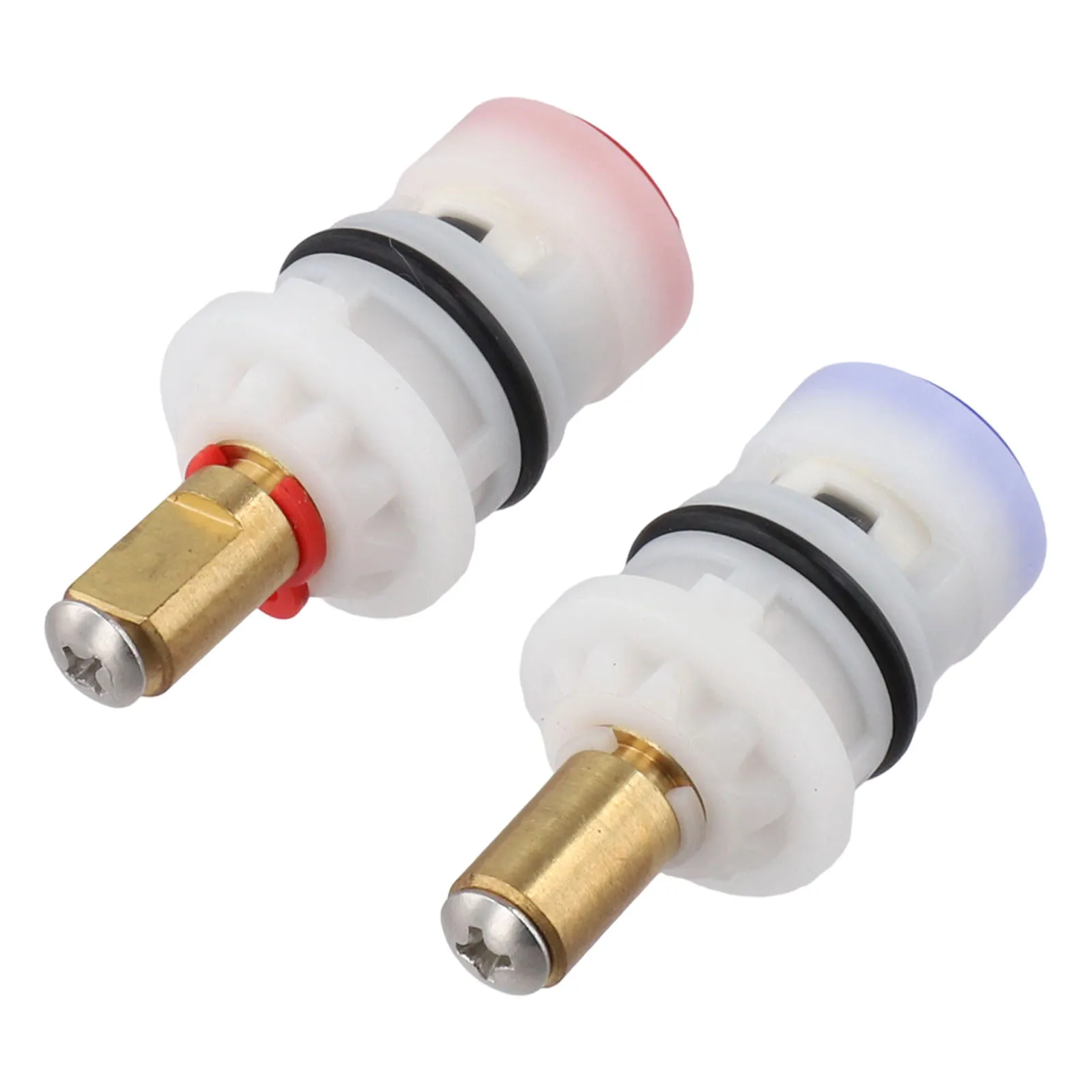Disc Cartridge For Pfister 9608020 9608060 Valve Replacement Hot Cold Water Faucet Repair Parts Bathroom Sink Tap White