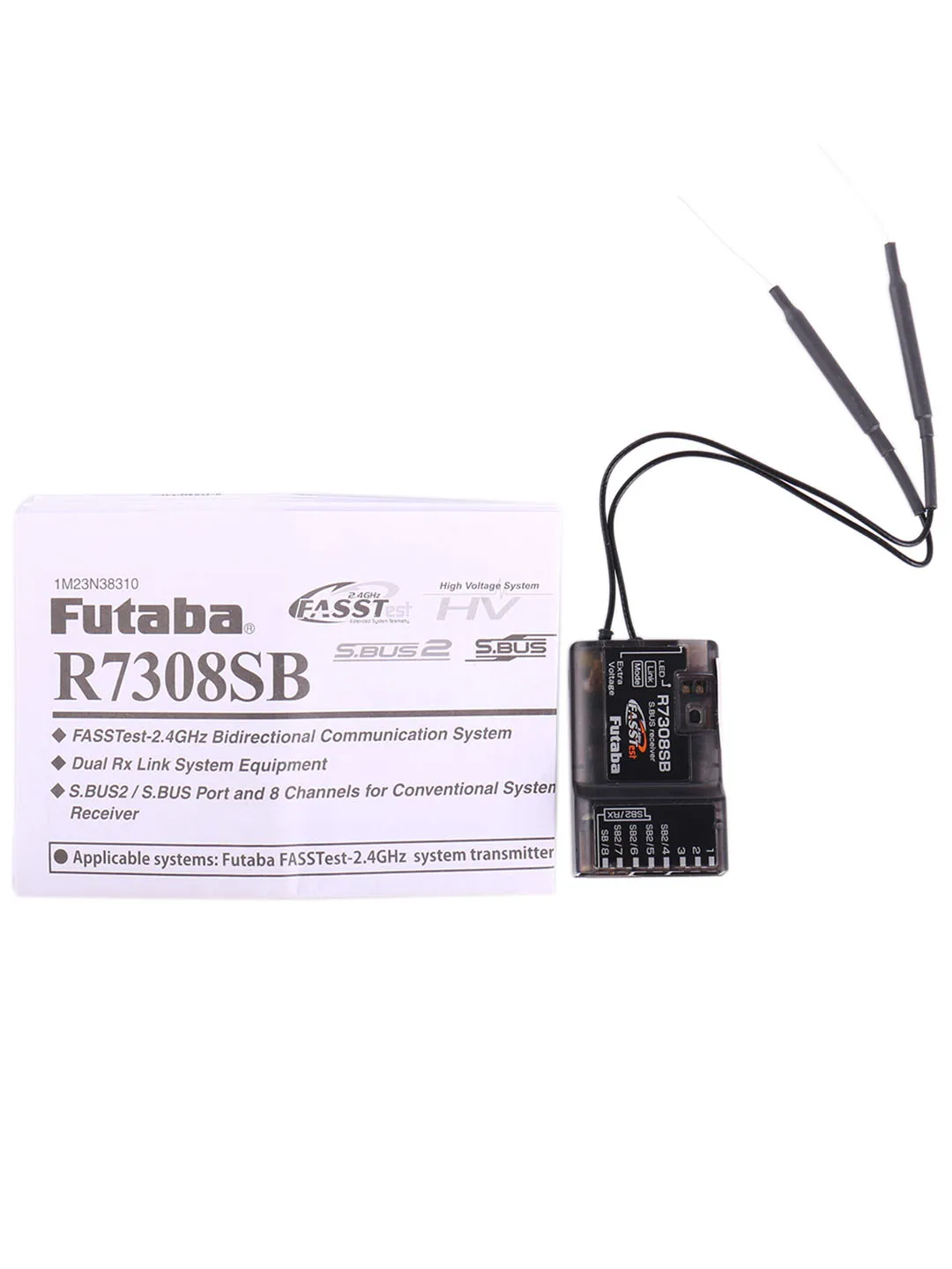 FUTABA R7308SB 2.4G High Gain Antenna Receiver FASSTest 7108 Upgraded Edition for China Travel