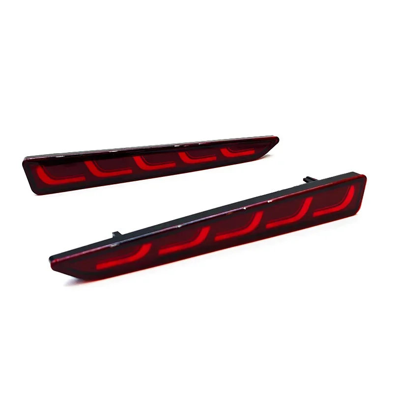 2Pcs Car Rear Bumper Light Reflector Rear Fog Lamp Modified LED Streamer Steering Driving Brake Lights For TOYOTA TANK ROOMY detail image 7