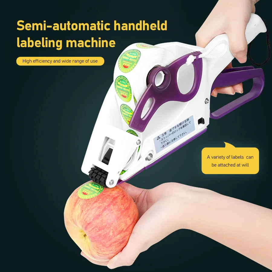 Manual Small Fast Handheld Labelling Machine Labelling Machine Self-adhesive Automatic Labelling Machine Round Bottle Labels
