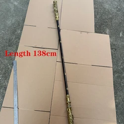 Black Myth: WuKong Weapon Golden Hoop Rod Model Toy Length 138cm Halloween Costume Props Customized