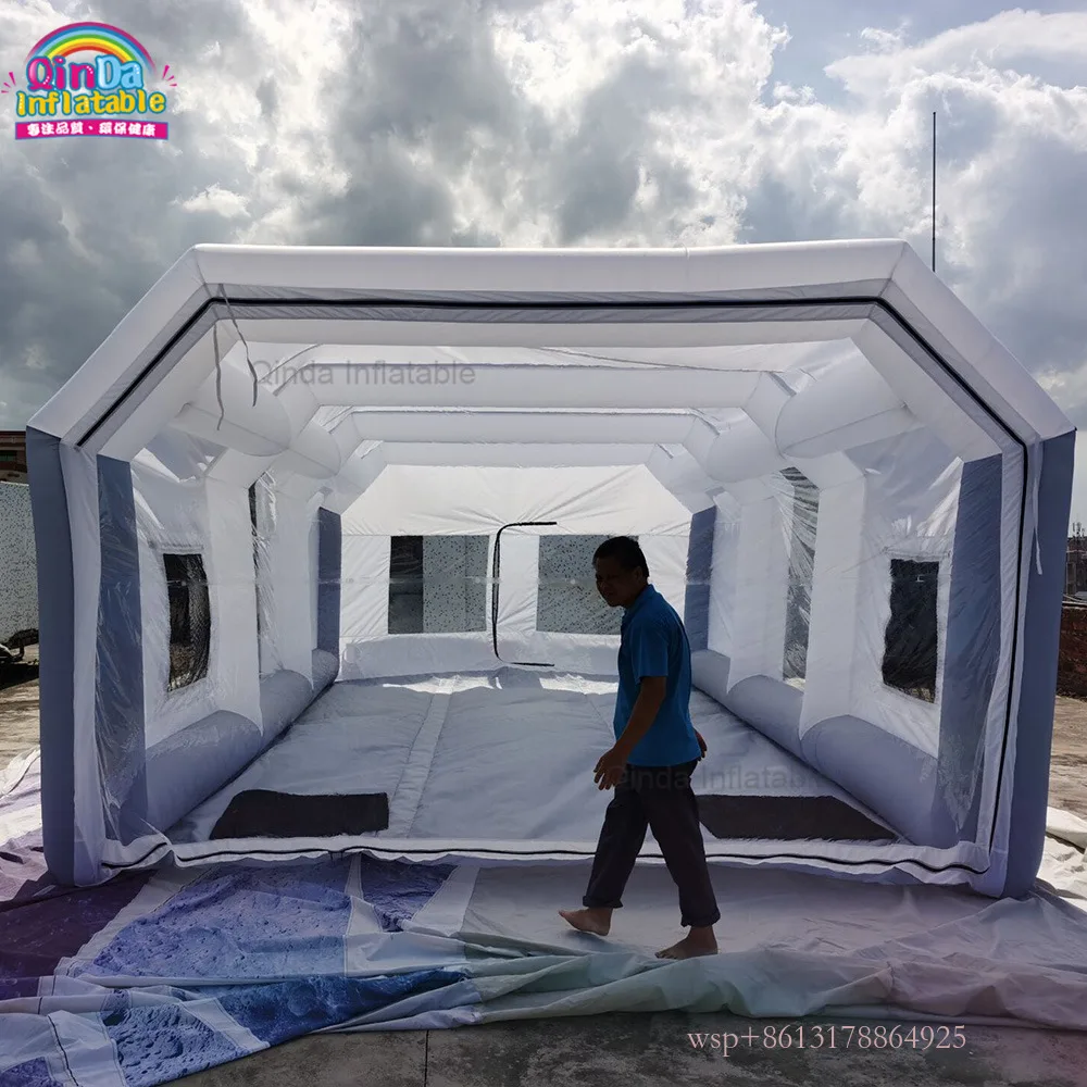 Cabine inflável da pintura do filtro de ar da barraca de pulverização do projeto quente para venda
