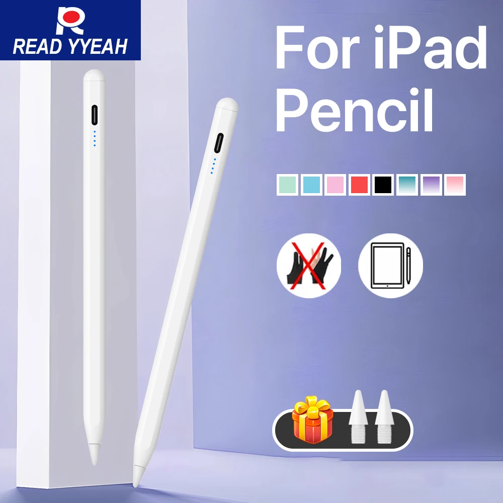 

Стилус для Apple Pencil для iPad A16 Air 11 5 4 Pro 11th 13 12.9 M4 M3 M2 Ручки 10 9 10-го 9-го поколения Mini 7 6 2025 Touch Pen