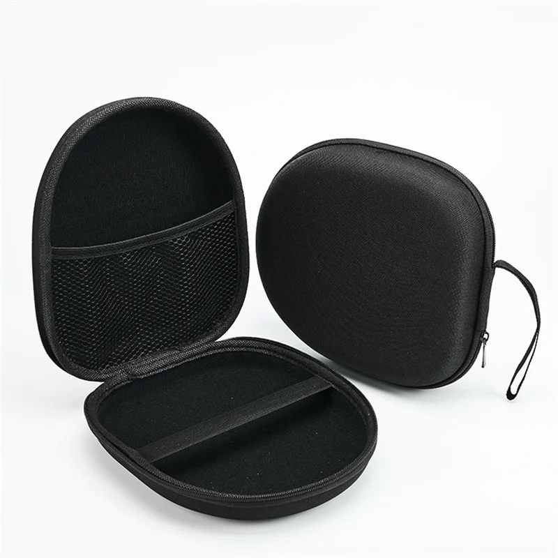 Headphone Travel Storage Bag Portable Shockproof Headset Carrying Case Handbag Earphone Protective Case Pouch Accessories