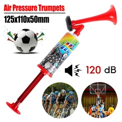 Soccer Air Cheering Horn Handheld Loud Voice Cheering Horn Reusable Air Pressure Trumpets for Football Sport Event Birthday Part