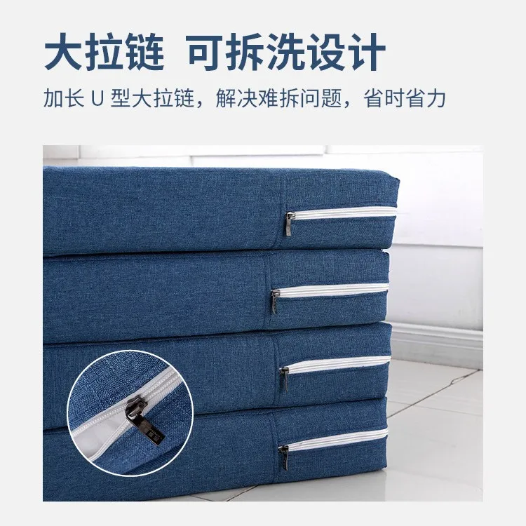 

Customizable sponge folding mattress floor bunk nap single