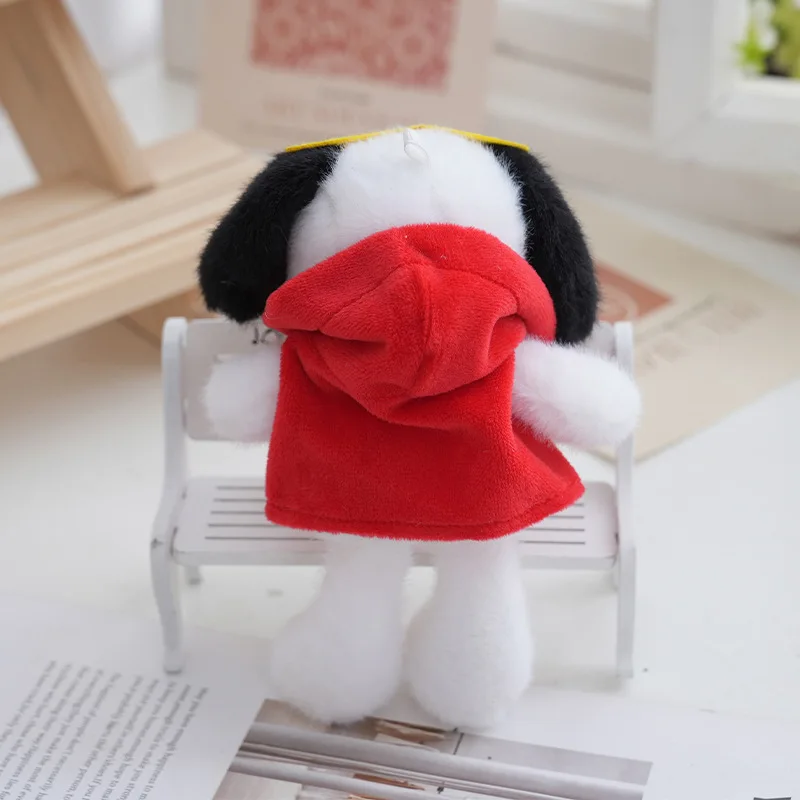 미니소 스포츠 스웨트셔츠 스누피 선글라스 플러시 백팩 키체인 펜던트 소년 소녀용 최고의 생일 선물 크리스마스 선물