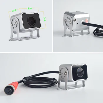 주차 AHD 1080P 백업 카메라, 트럭 차량, 버스, 밴, 화물차, RV 모니터, 헤비 듀티 밴용 후방 이미지, 4 핀