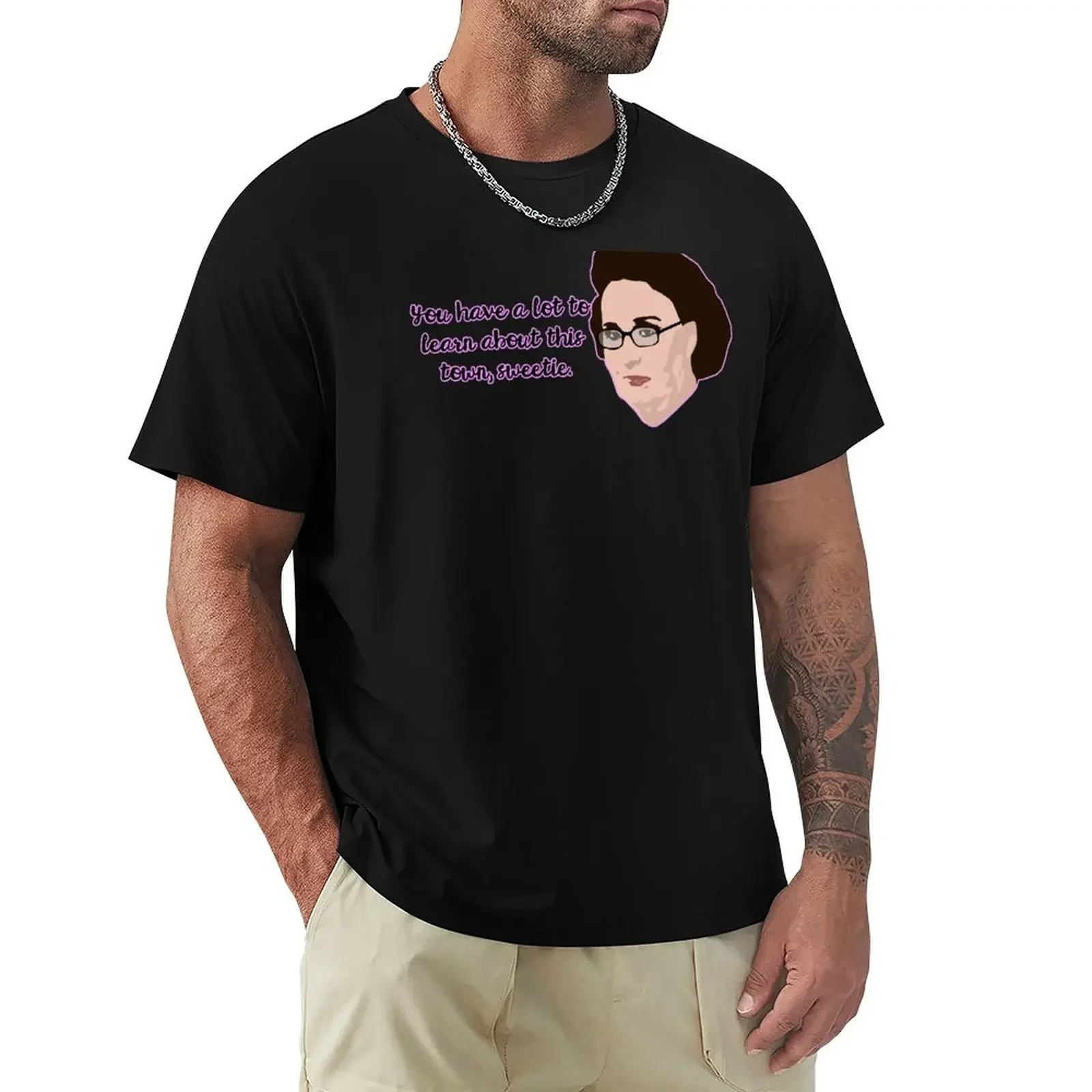 Phyllis Vance T-Shirt summer top rapper graphic tees mens graphic t-shirts anime