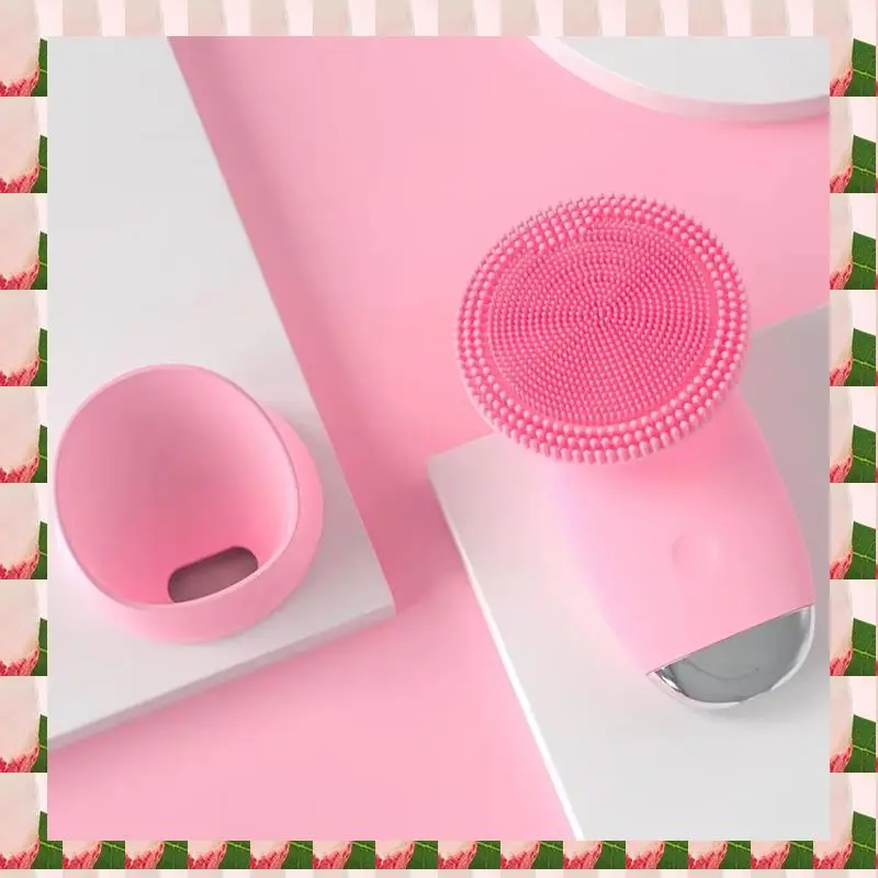 

A57I Ultrasonic Silicone Facial Cleanser Electric Vibration Massage Deep Pore Cleaning Multi-Functional Skin Care Tools