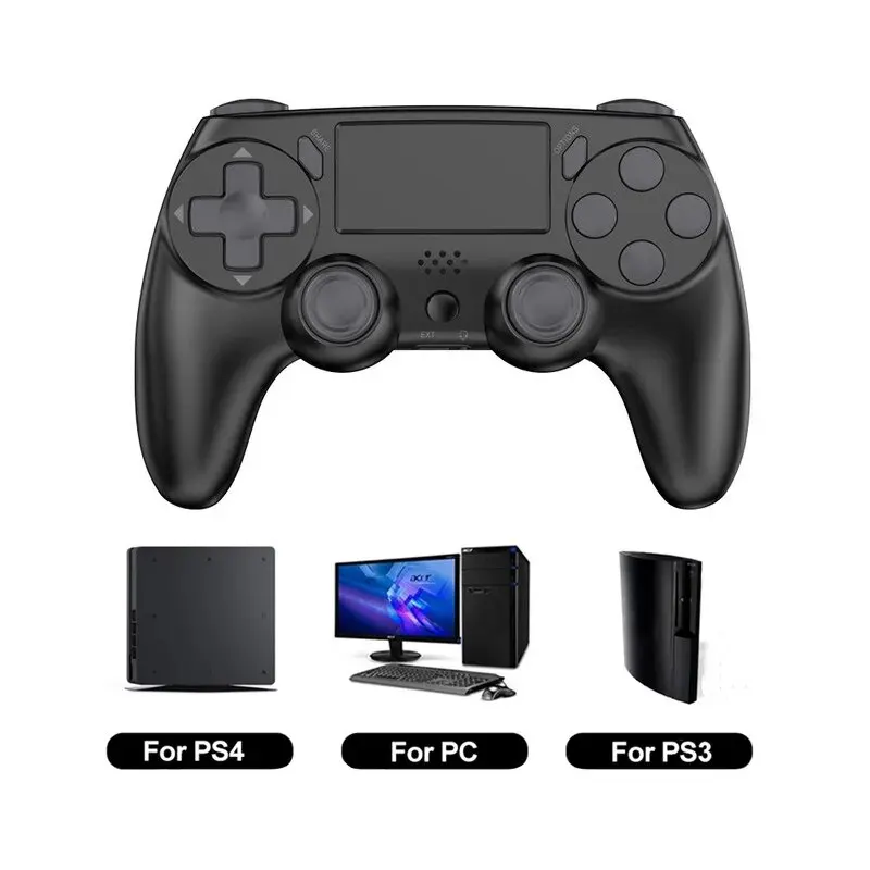 GAMINJA Wireless Gamepad with Six Axis Gyros Dual Vibration Game