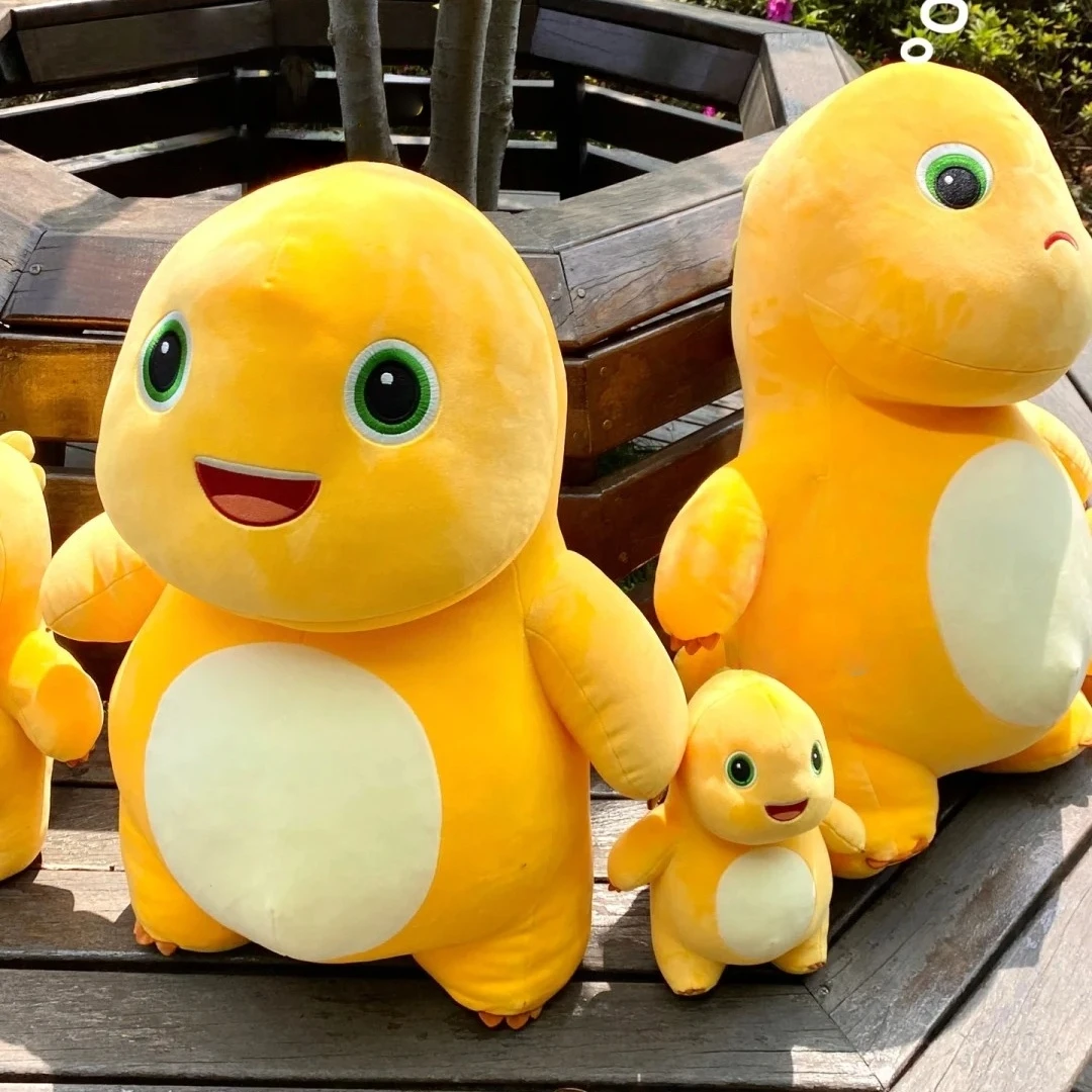 رائعتين Nailong Peluche لينة جدا الحليب الأصفر ديناصور ألعاب من نسيج مخملي جميل محشوة الحيوان النوم دمية ديكور المنزل هدايا عيد الميلاد فتاة