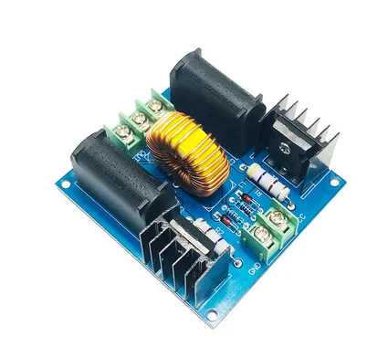 DC 12-30V ZVS Low Voltage Induction Heating Board Tesla Coil Flyback Driver 30mm Large Heat Sink Module Heater