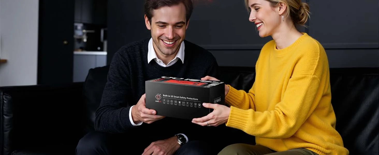 GOOLOO GT3000 Auto-Starthilfe Powerbank 12000mAh Tragbares Ladegerät Booster 12V Auto-Startgerät Notfall-Batterie-Starter – Detail 10