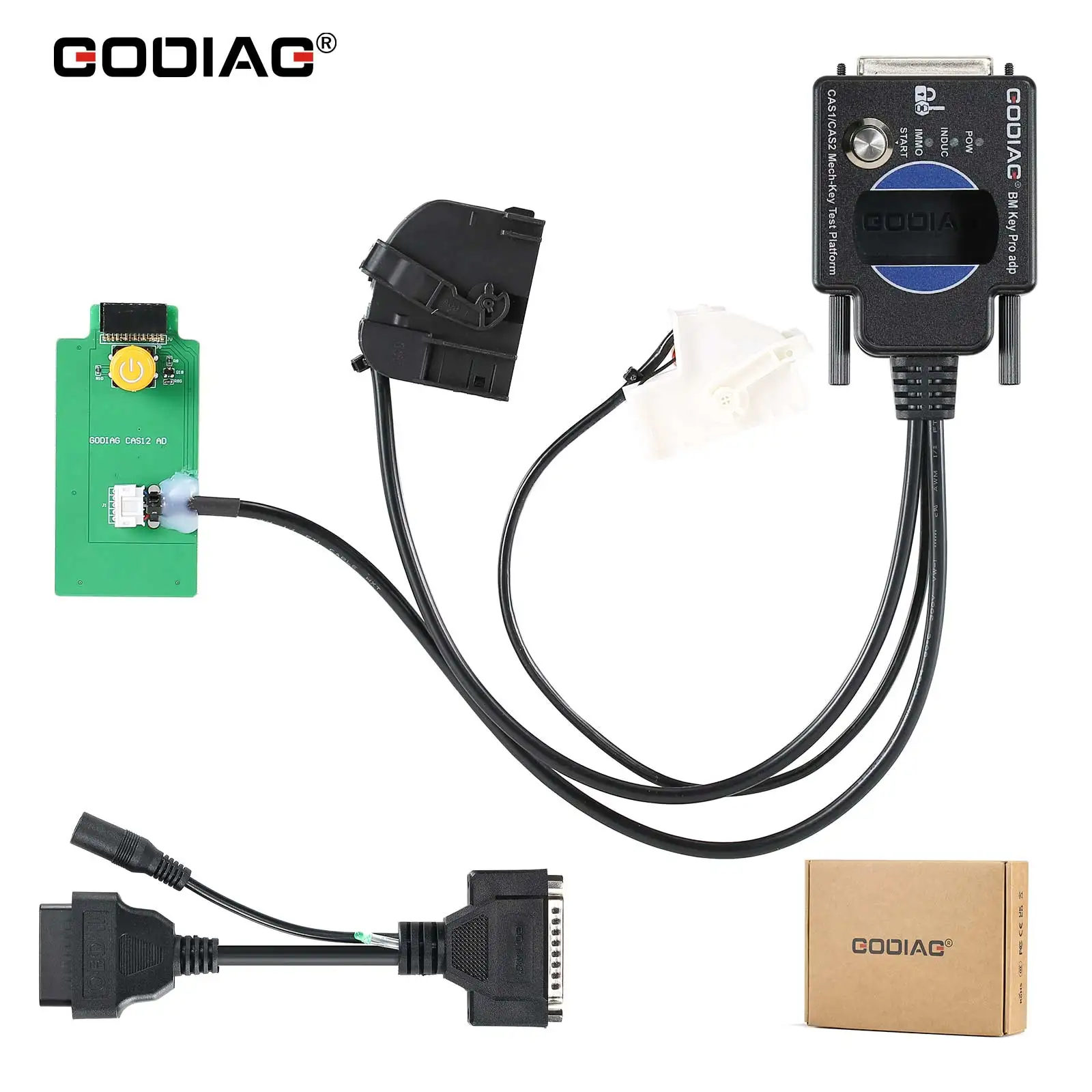 GODIAG CAS1 CAS2 Mech-Key CAS2 CAS3 Semi Smart for BMW Test Platform Detect CAS Data Read Write Program for VVDI K518PRO OBDSTAR