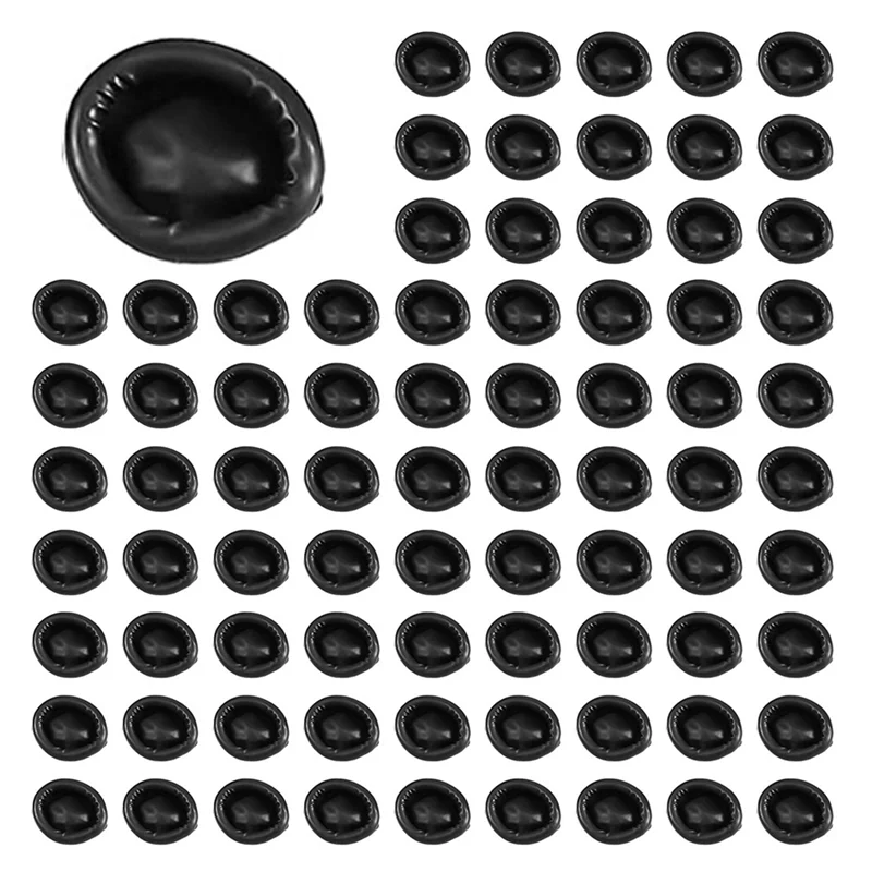 

N11R 1600 Pcs Disposable Latex Finger Cots Protective Fingertips Gloves Black Anti Static Finger Cots Rubber Finger Sleeves