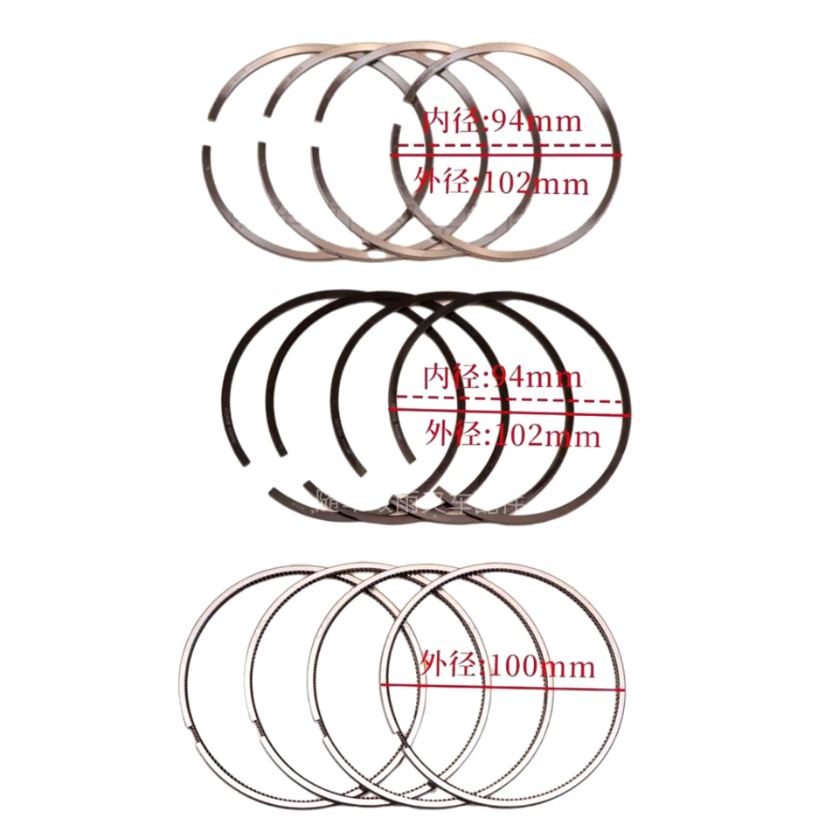 Xinchai 4D32R40 Engine Piston Ring 4D32R40-04300 Applicable: Hangcha Heli 4-5T Forklift Xinchai Engine 4D32R40-04300