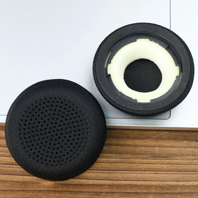 وسائد أذن بديلة لسماعات الرأس السلكية من Logitech Zone، وسادات أذن بديلة من الجلد البروتيني الناعم، إسفنجة رغوة الذاكرة، أكمام واقية