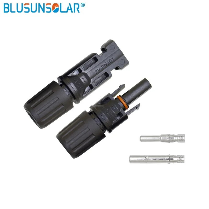 

Blusunsolar50 Pairs Solar PV Connector Solar Cable Connector,IP67 Waterproof TUV/IEC Approvel For PV Cable 2.5mm 4.0mm 6.0mm