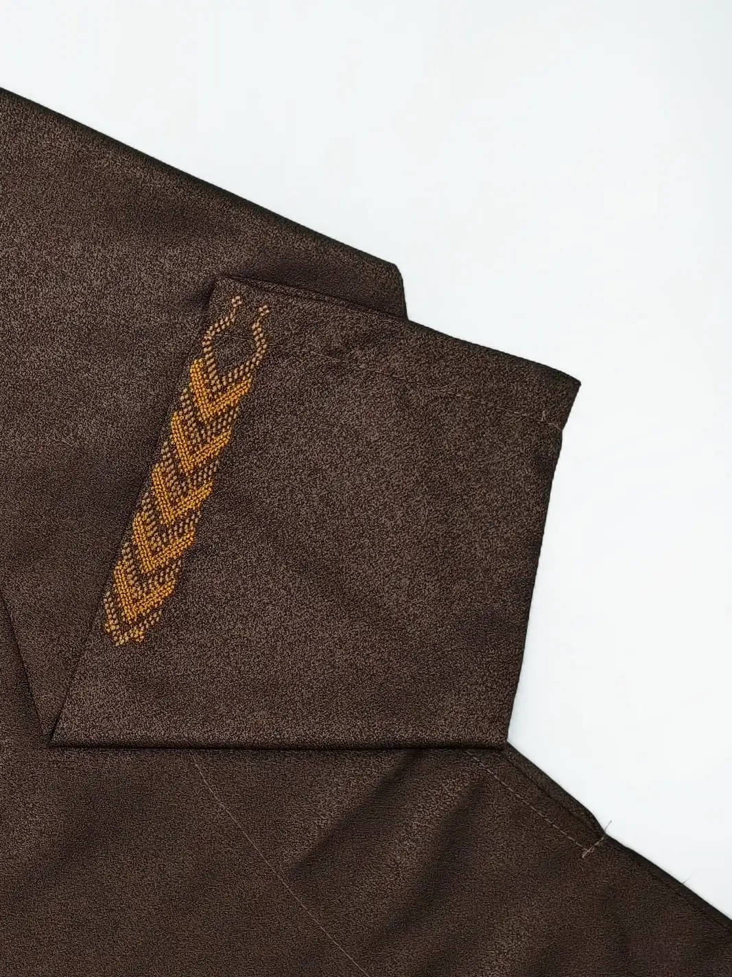 Islamic Muslim Moroccan Men's Arab Fashion Robe Long Sleeve Embroidered Arabian Jubba Thobe Clothing For Men