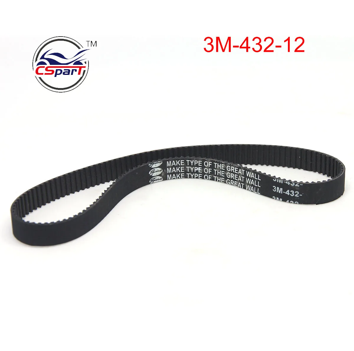 HTD 3M 432 12 144 Tooth Drive Belt Rocket  X-Treme Razor lzip EVO Electric Scooter Go Ped  Petrol  Parts