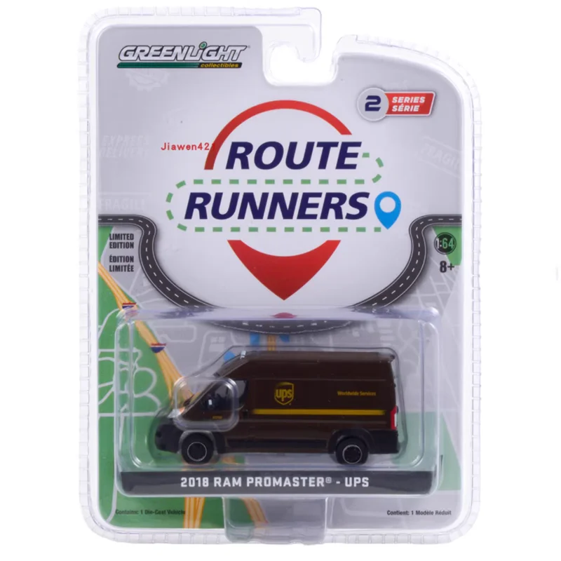 

GreenLight масштаб 1:64 2018 Ram 2500 PROMASTER сплав модель автомобиля коллекция дисплей орнамент игрушка в подарок