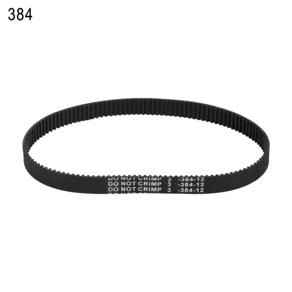 Electric Scooter Rubber Drive Belt 384 390 420 535mm Transmission Belt User-Friendly Installation Versatile Application