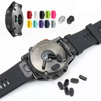 Anti Plug Charger Port Silicone Protector For Garmin Venu 4 3 Vivoactive 6 5 Forerunner 970 570 165 Fenix 8 7 Instinct 3 2