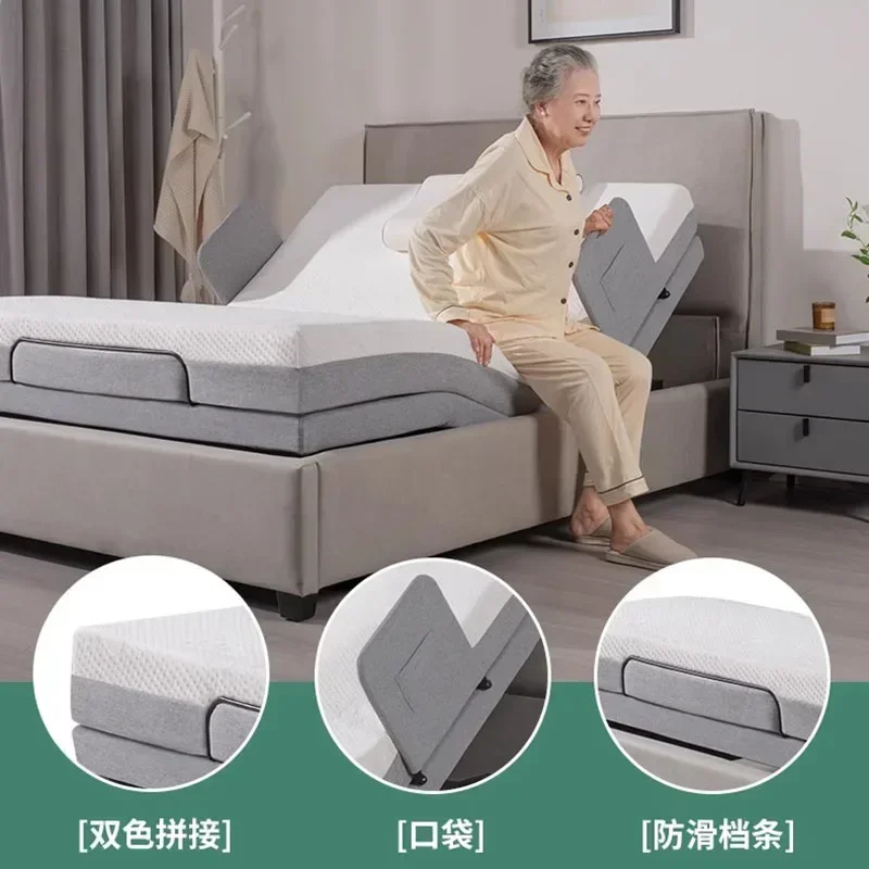 Recovery Bedframe Beds Multifunction Adjustable Wooden Electric Beds Old People Modern Bedroom Furniture Letti Pieghevoli LLB
