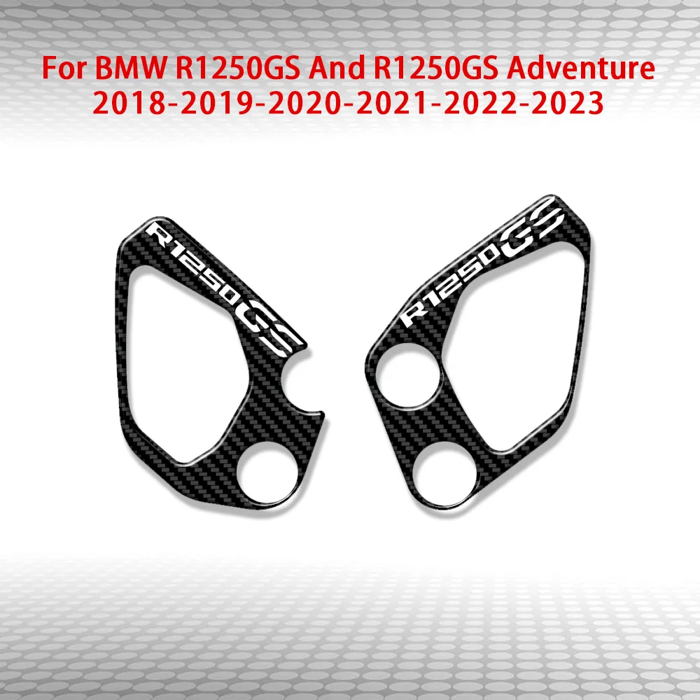 For BMW R1250GS and R 1250 GS adventure 2018 2019 2020 2021 2022 2023 3D gel sticker foot pedal paint surface protection decal image 3