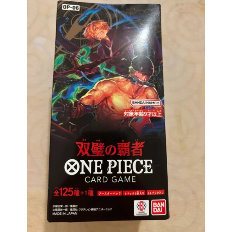 Bandai One Piece TCG OP06 Booster Box Japanese Sealed Card Box Luffy Wings of The Captain OPCG Collection Game Card Anime Toys