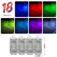 For Audi A1 8X A3 8V 8Y A4 B8 B9 A5 8T A6 C6 C7 C8 A7 A8 D3 D4 D5 Q2 Q3 8U F3 Q5 8R FY Q7 4L 4M RGB Footwell Lights HD Seat Lamp