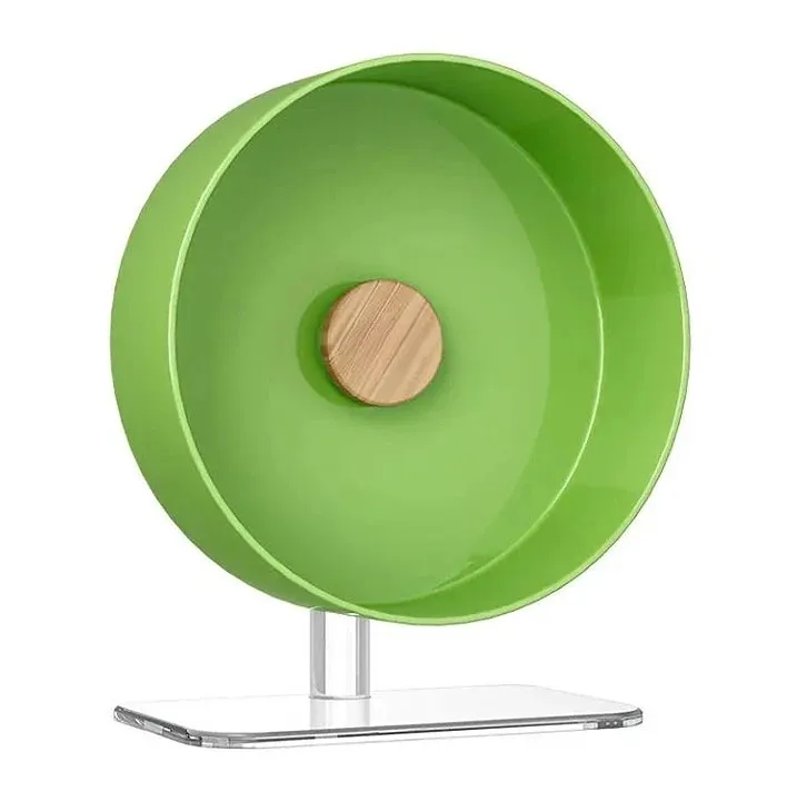 

Innovation Design Premium Quality Acrylic for Small Pets for Hamsters Guinea Pigs Interactive Running Silent Wheel Toys