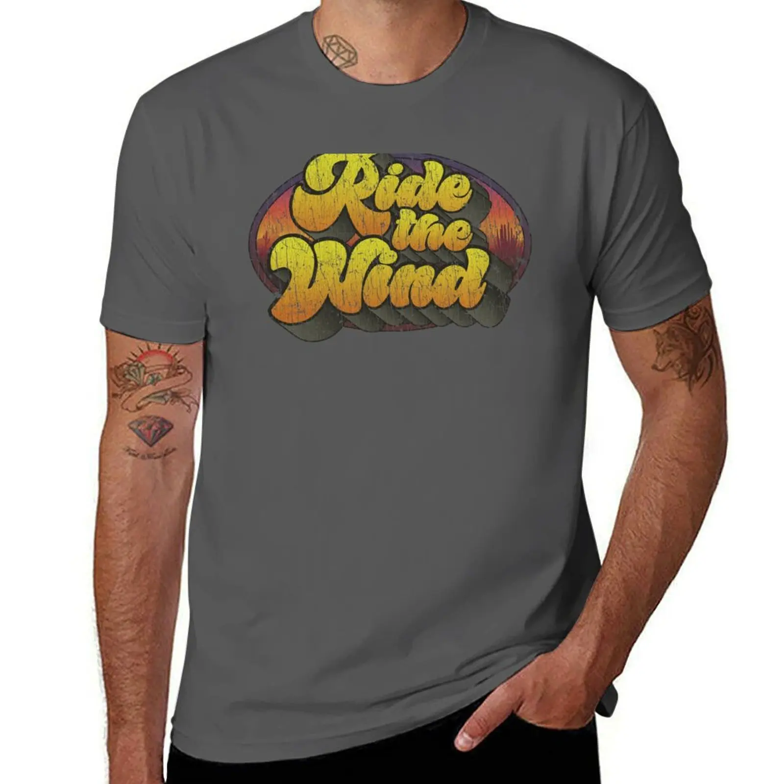 

Ride The Wind 1978 T-Shirt cotton t shirts high quality t shirt man casual men t shirt cotton 100% T-Shirt