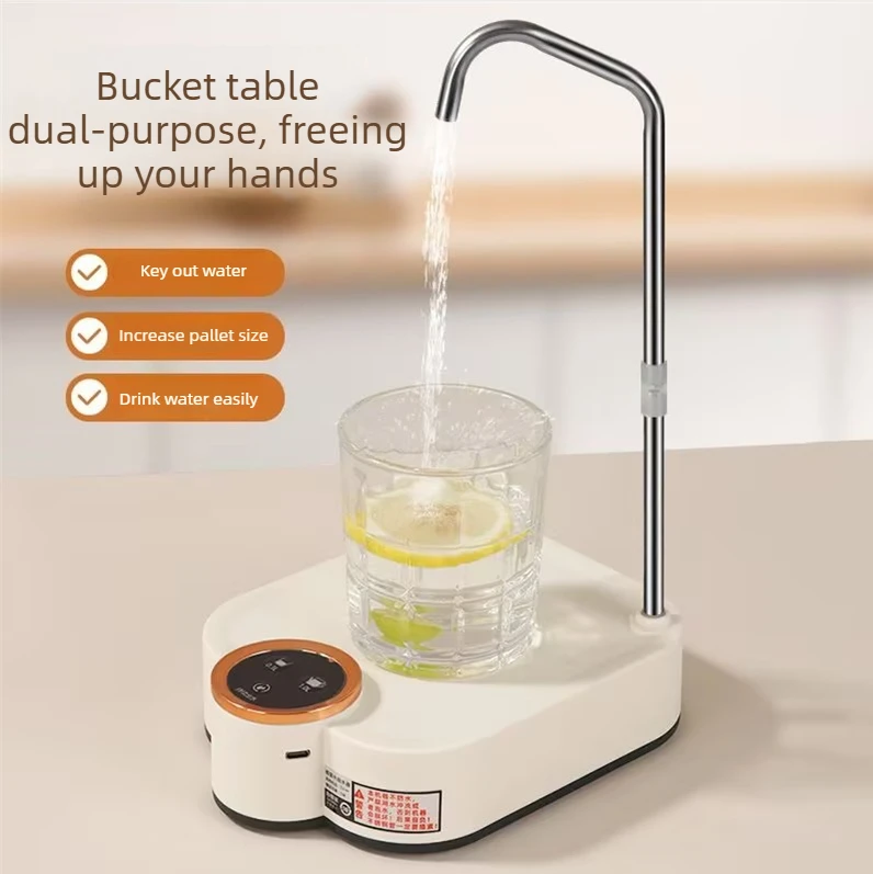 3-gear Smart Automatic Water Dispenser USB Electric Water Pump with Stand Smart Water Bottle Pump Dispenser for Home Kitchen