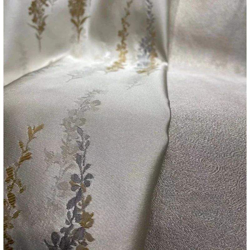 

Rustic Light Luxury Curtains for Living Dining Room Bedroom High Precision Jacquard Lavender Vertical Warm Girls Fashion Luxury